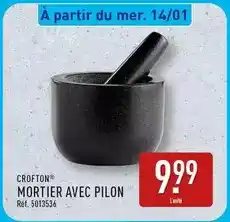 ALDI Mortier avec pilon offre