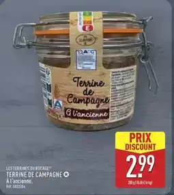 ALDI Les terrines du bocage - terrine de campagne offre