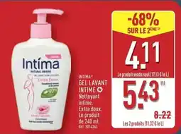 ALDI Intima - gel lavant intime offre