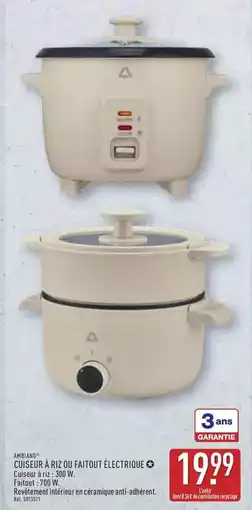 ALDI Cuiseur avec o faitout electrique offre