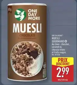 ALDI Muesli gourmand offre