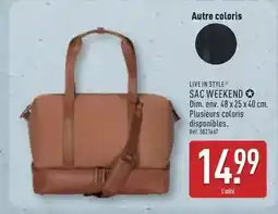 ALDI Dim - sac weekend offre