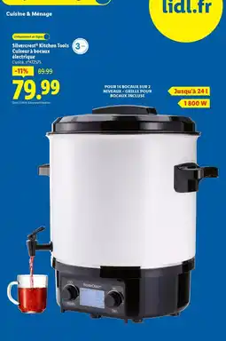 Lidl Silvercrest kitchen tools - cuiseur à bocaux électrique offre