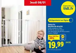 Lidl Safety - 1st batería de securite offre