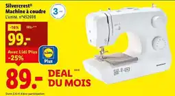 Lidl Lidl - machine à coudre offre