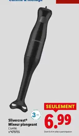 Lidl Silvercrest - mixeur plongeant offre