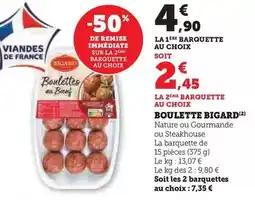 Hyper U Bigard - boulette offre