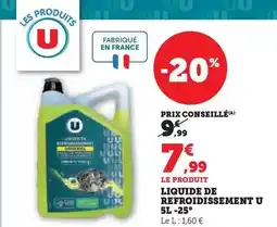 Hyper U U - liquide de refroidissement offre