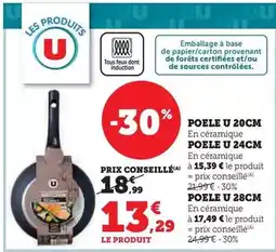 Hyper U U - poele 20cm offre