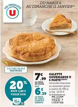 Hyper U U - galette gourmande offre