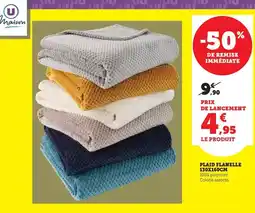 Bi1 U - plaid flanelle 130x160cm offre