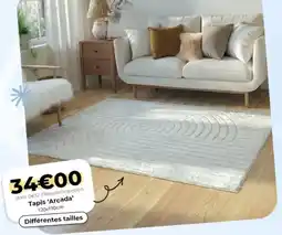 L'incroyable Tapis 'arcada' offre