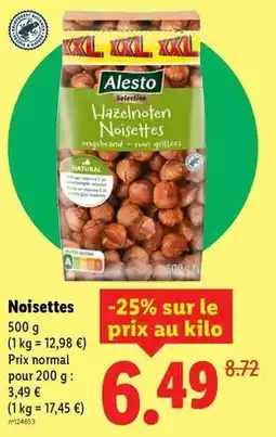 Lidl Alesto - noisettes offre