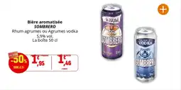 Coccinelle Supermarché Bière aromatisée sombrero offre