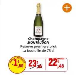 Coccinelle Supermarché Champagne montaudon offre