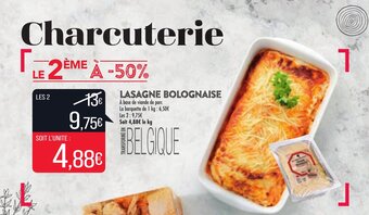 Match Lasagne Bolognaise offre