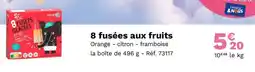 Picard 8 fusées aux fruits offre