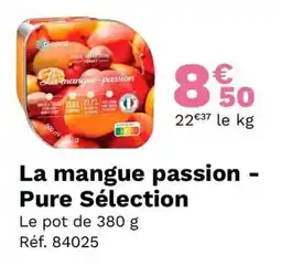 Picard La mangue passion pure sélection offre