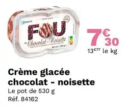 Picard Crème glacée chocolat noisette offre