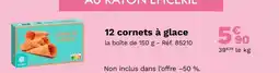 Picard 12 cornets à glace offre