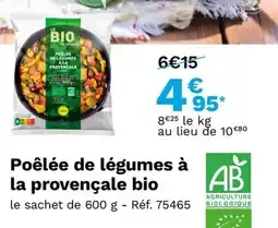 Picard Poêlée de légumes à la provençale bio offre