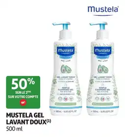 Auchan Mustela gel lavant doux offre