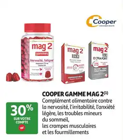 Auchan Cooper gamme mag 2 offre