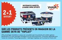 E.Leclerc Express Sur les produits présents en magasin de la gamme skyr de yoplait offre