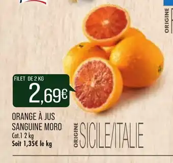 Match Orange à Jus offre