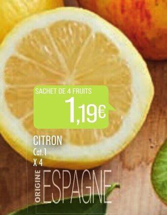 Match Citron offre