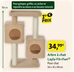 Maxi Zoo Fit+fun arbre à chat layla offre
