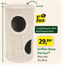 Maxi Zoo Fit+fun griffoir bono offre