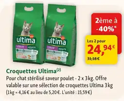 Maxi Zoo Utima croquettes ultima offre