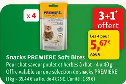 Maxi Zoo Premiere snacks soft bites offre