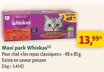 Whiskas maxi pack