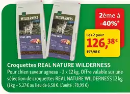 Maxi Zoo Wilderness croquettes real nature offre