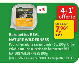 Maxi Zoo Wilderness barquettes real nature offre