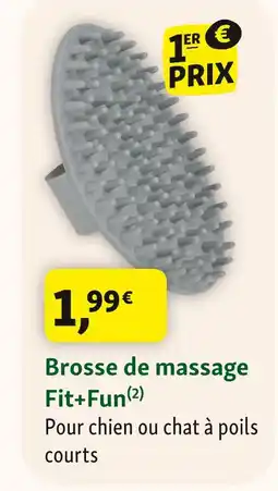 Maxi Zoo Fit+fun brosse de massage offre