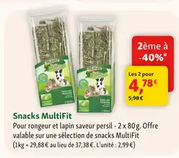 Maxi Zoo Multifit snacks multifit nature grain free offre