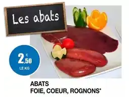 E.Leclerc Express Abats foie, coeur, rognons offre