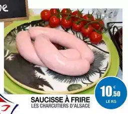 E.Leclerc Express Les charcutiers d'alsace - saucisse à frire offre