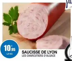 E.Leclerc Express Les charcutiers d'alsace - saucisse de lyon offre
