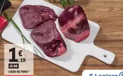 E.Leclerc Express Cœur de porc offre
