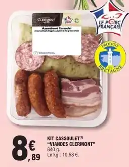 E.Leclerc Express Clermont - kit cassoulet offre