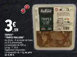 E.Leclerc Express Paillard - tripes offre