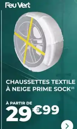 Feu Vert Feu vert - chaussettes textile a neige prime sock offre