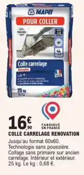 E.Leclerc Brico Mapei - colle renovation offre