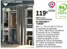 E.Leclerc Brico Dim - d'éco-participation kit dressing offre