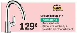 E.Leclerc Brico Hansgrohe - vernis blend 210 offre