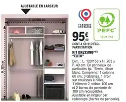 E.Leclerc Brico Dim - kit dressing exto offre